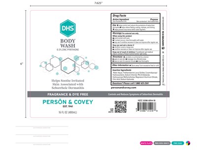 Dhs Bodywash 16 Oz Label (Dhs Body Wash 16oz 3v Page 0001)